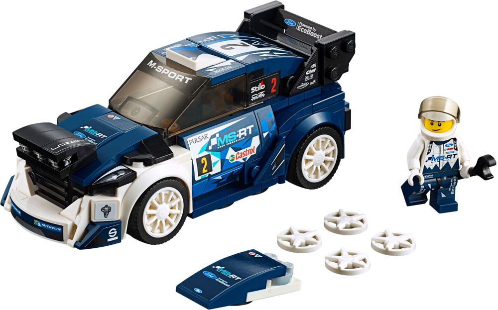 Конструктор LEGO 75885 Форд Фиеста М-Спорт WRC