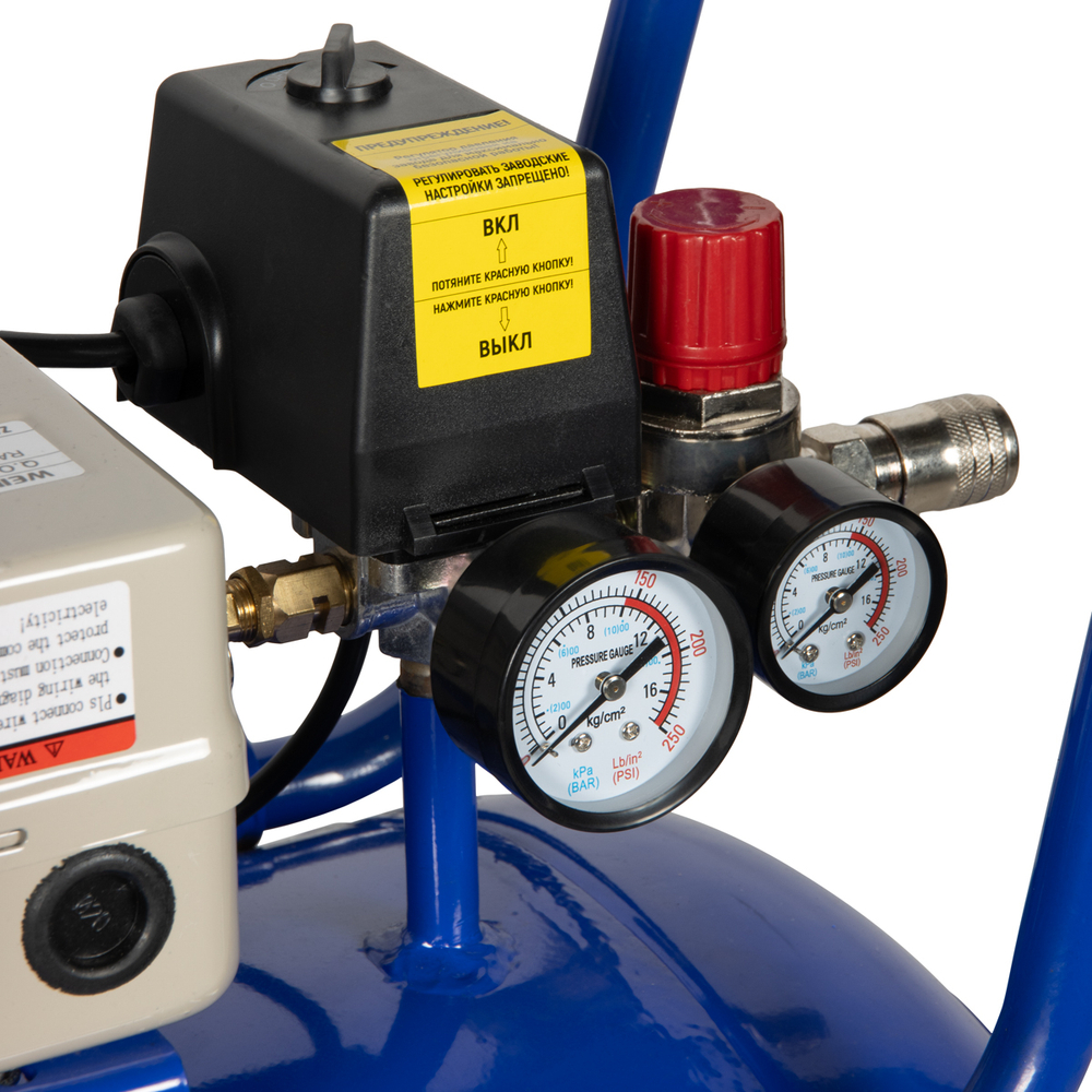 OPT-301558 Компрессор поршневой, 580 л/мин, 3 КВт, 380 В, ресивер 150 л