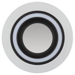 Встраиваемый светильник декоративный ЭРА DK90 WH/BK MR16/GU5.3 белый/черный | Декоративные встраиваемые светильники