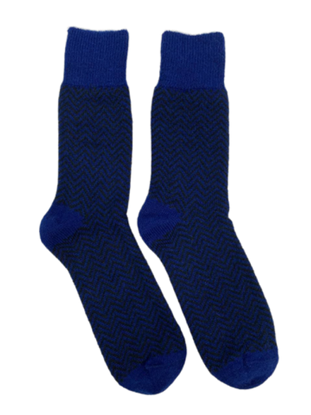 Носки мужские Н019-11/07 синий/черный