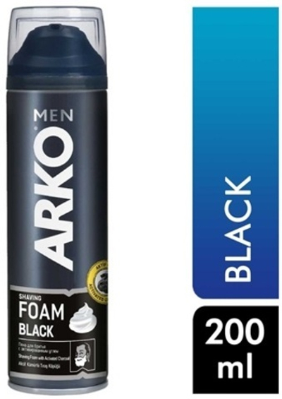 ARKO MEN Пена д/бритья,BLACK (200мл)