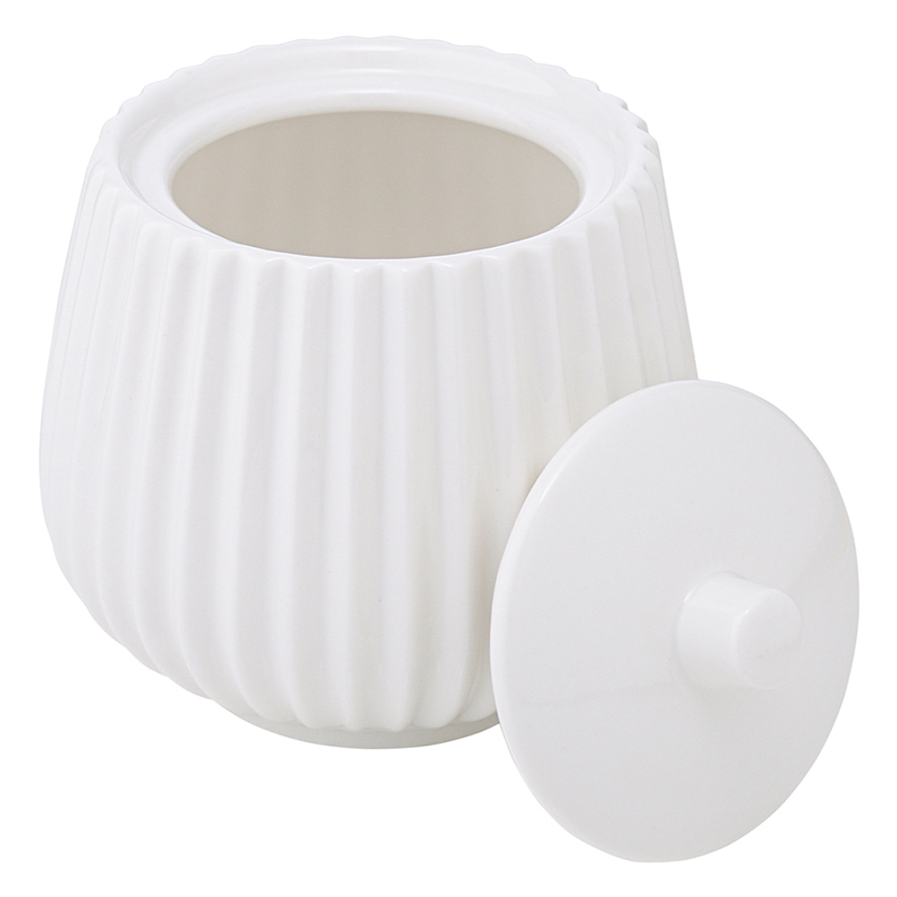 Сахарница белого цвета из коллекции edge, 150 мл