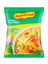 Лапша Роллтон С курицей на домашнем бульоне 60 г