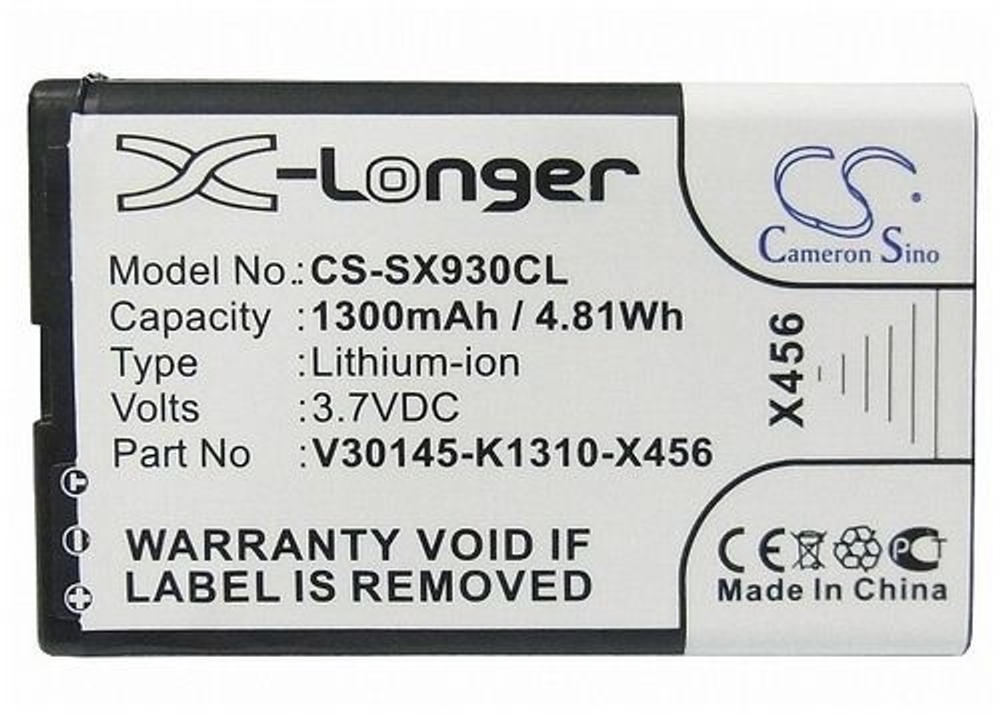 Батарея для телефона Siemens Gigaset SL930, SL930A, SL930H DECT, V30145-K1310-X456