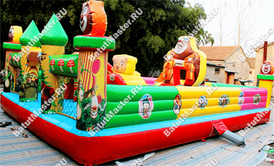 Надувной батут "Медвежата"