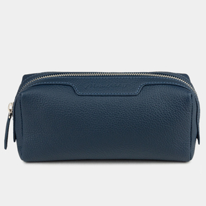 Несессер кожаный Tube синего цвета