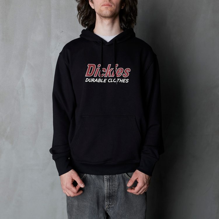 Толстовка мужская Dickies Williston Hoodie артикул:DK0A87NOBLK1 - купить в магазине Дайс