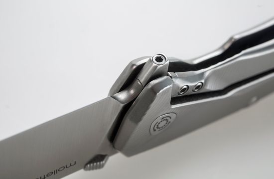 Складной нож Lion Steel "T.R.E." L/TRE-BRS c клинком из стали Böhler M390 Microclean®, рукоять титан