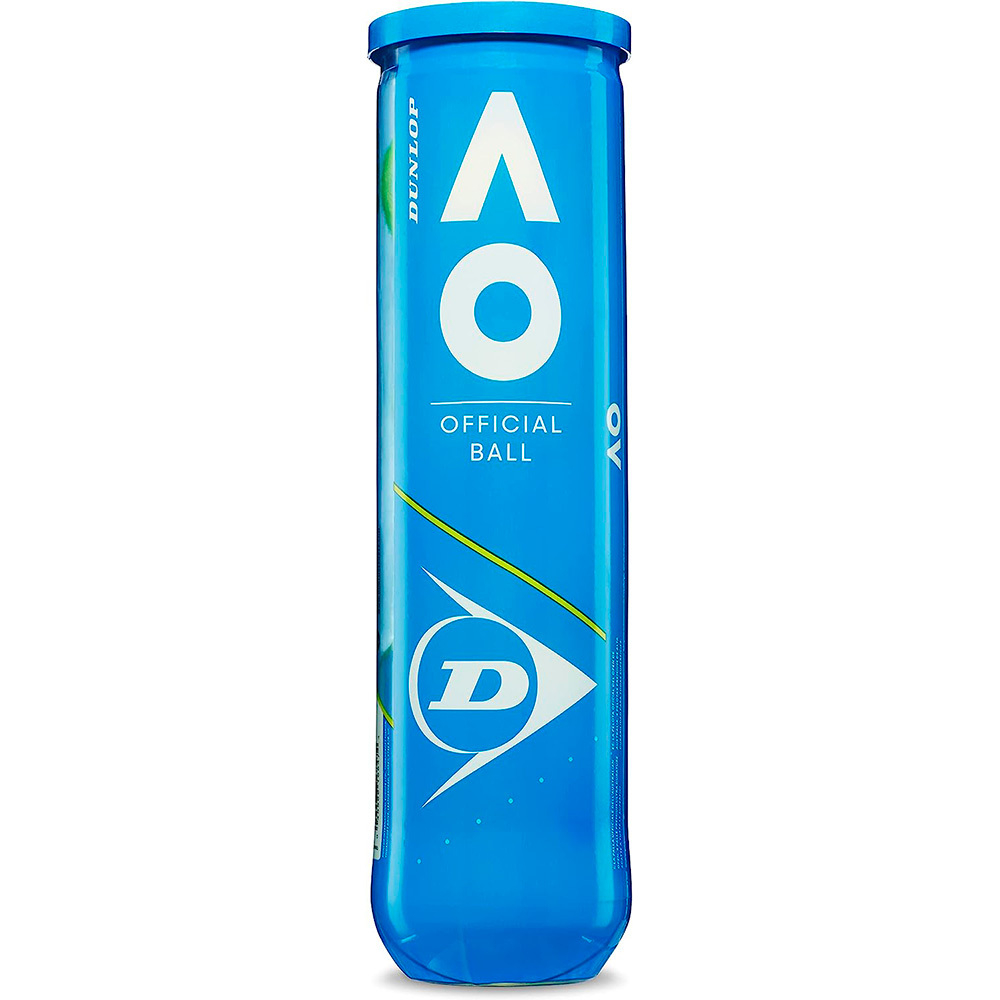 Мячи для большого тенниса Dunlop Australian Open 601355, упаковка 4 шт, ITF