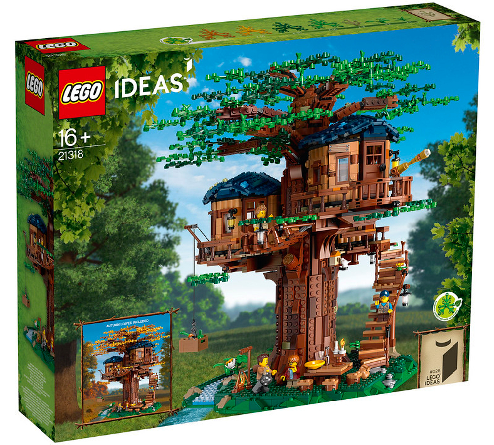 LEGO Ideas: Дом на дереве 21318 — Tree House — Лего Идеи