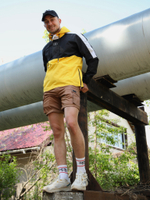 Анорак цветной желтый Город Горький легкий