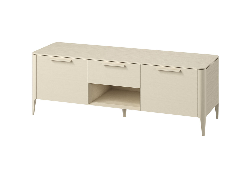 Тумба Type oak под ТВ ширина 160 см (молочный)
