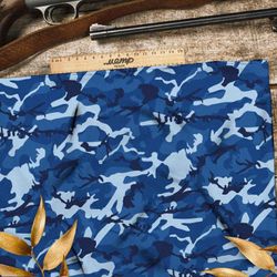 Ткань таффета синий хаки