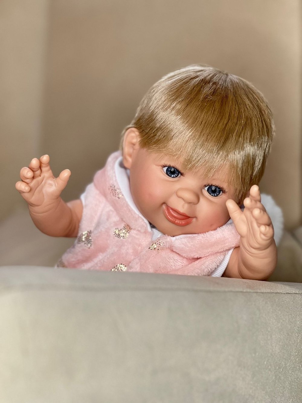 Кукла Marina and Pau 45cм Rosie мягконабивная в пакете (M1173K)