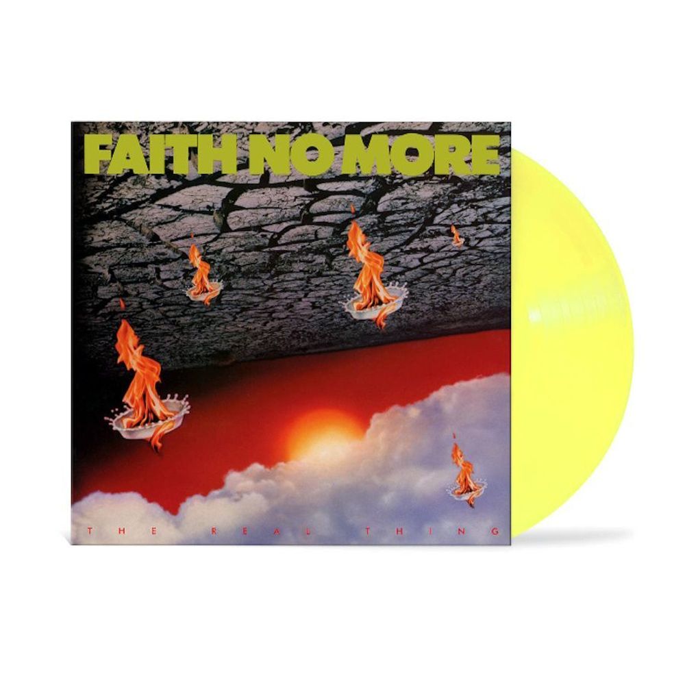 Faith No More. The Real Thing (Limited Edition, Yellow LP) новая запечатанная виниловая пластинка