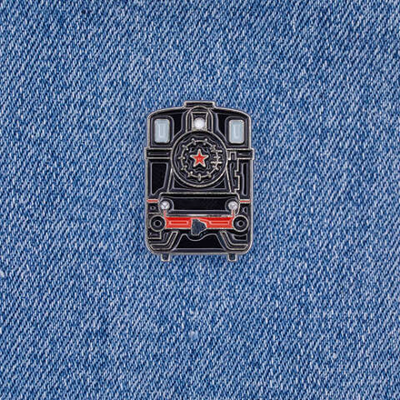 Значок паровоз 9П