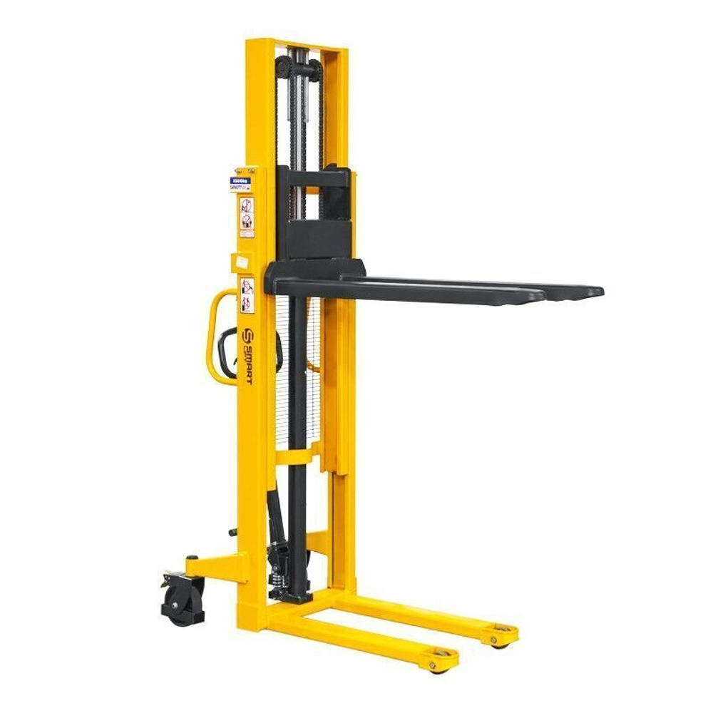 Ручной гидравлический штабелер SDA 1525 (1500 кг; 2,5 м; фиксированные вилы) SMARTLIFT (SMART)