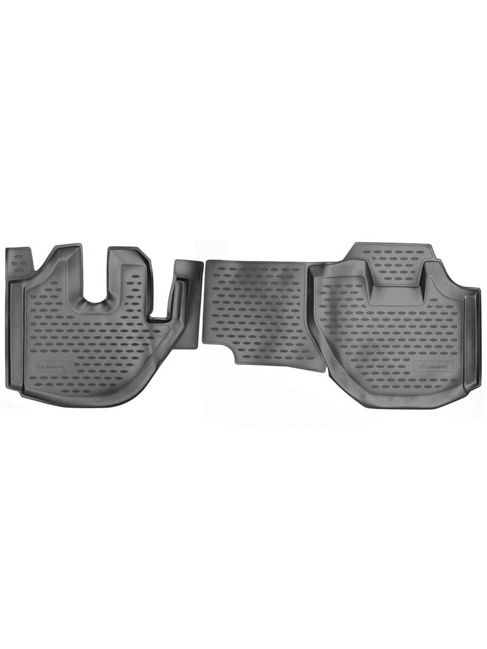 Коврики в салон для ISUZU ELF (NPR75), 2010-, 2шт. (полиуретан) ELEMENTAN0315210.F