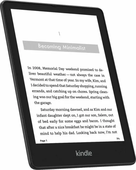 Электронная книга Amazon Kindle PaperWhite 2021 32Gb Signature Edition Черный | Black