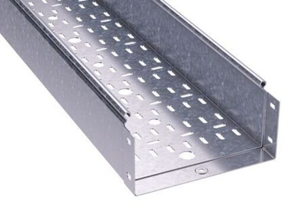 Лоток перфорированный 400х100 L 3000, нержавеющий
