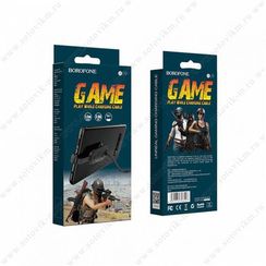 Qulaqcıq \ Наушники Кабель USB - 8 pin Borofone BU9 Unreal, 1.2м, круглый, 2.1A, силикон, присоска, цвет: чёрный