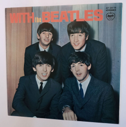 Винтажная виниловая пластинка LP The Beatles With The Beatles (Japan 1973)