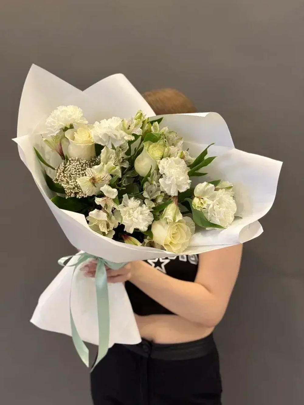 Букет цветов  Ванильный Чизкейк