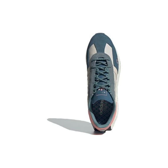 adidas Originals Retropy E5 Беговые кроссовки Низкие Голубые и розовые Унисекс