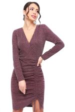 Платье трикотажное с кулиской на юбке DStrend (Акция)