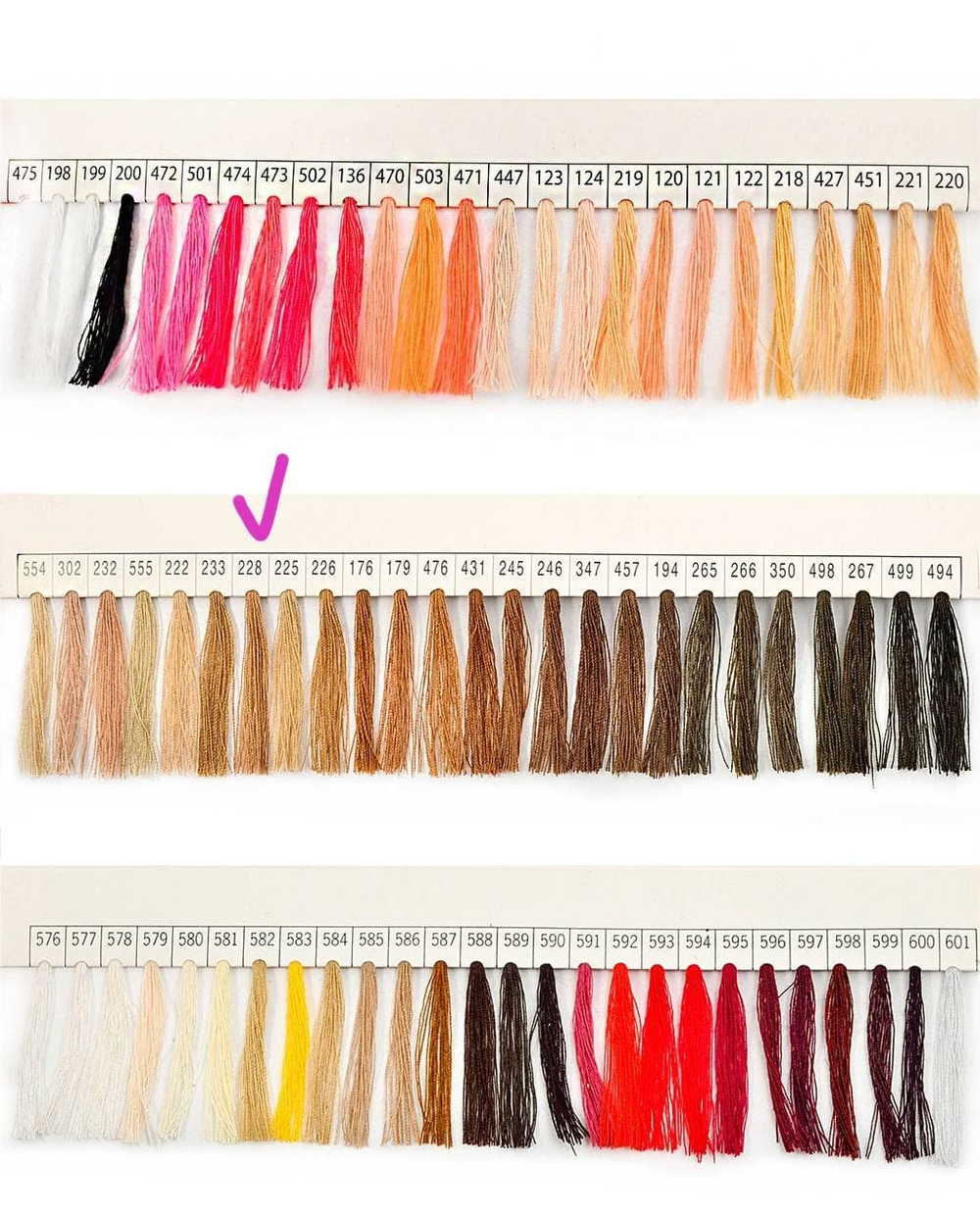 Нитки Dor Tak загар цв.228