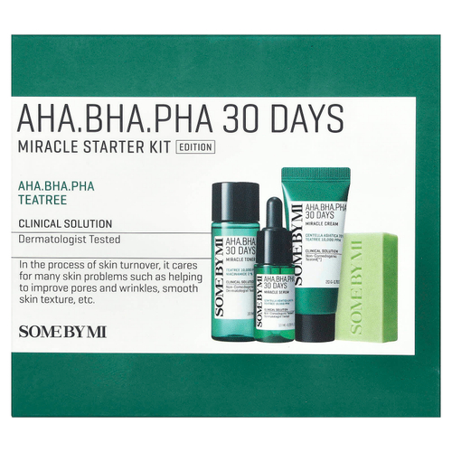 SOME BY MI, AHA.BHA.PHA, 30 Days Miracle, стартовый набор из 4 предметов