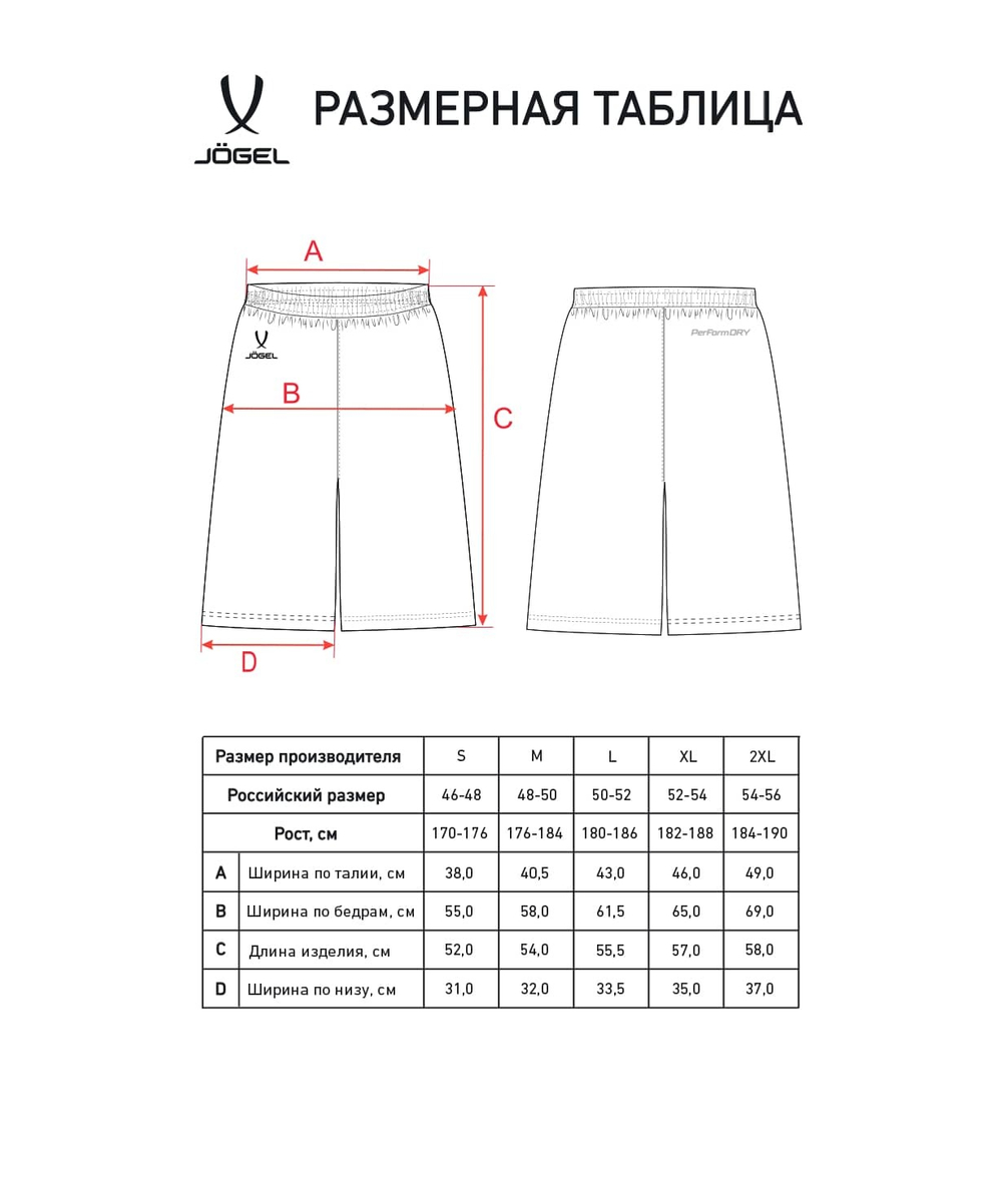 Шорты баскетбольные DIVISION PerFormDRY RBF 2S Shorts, синий