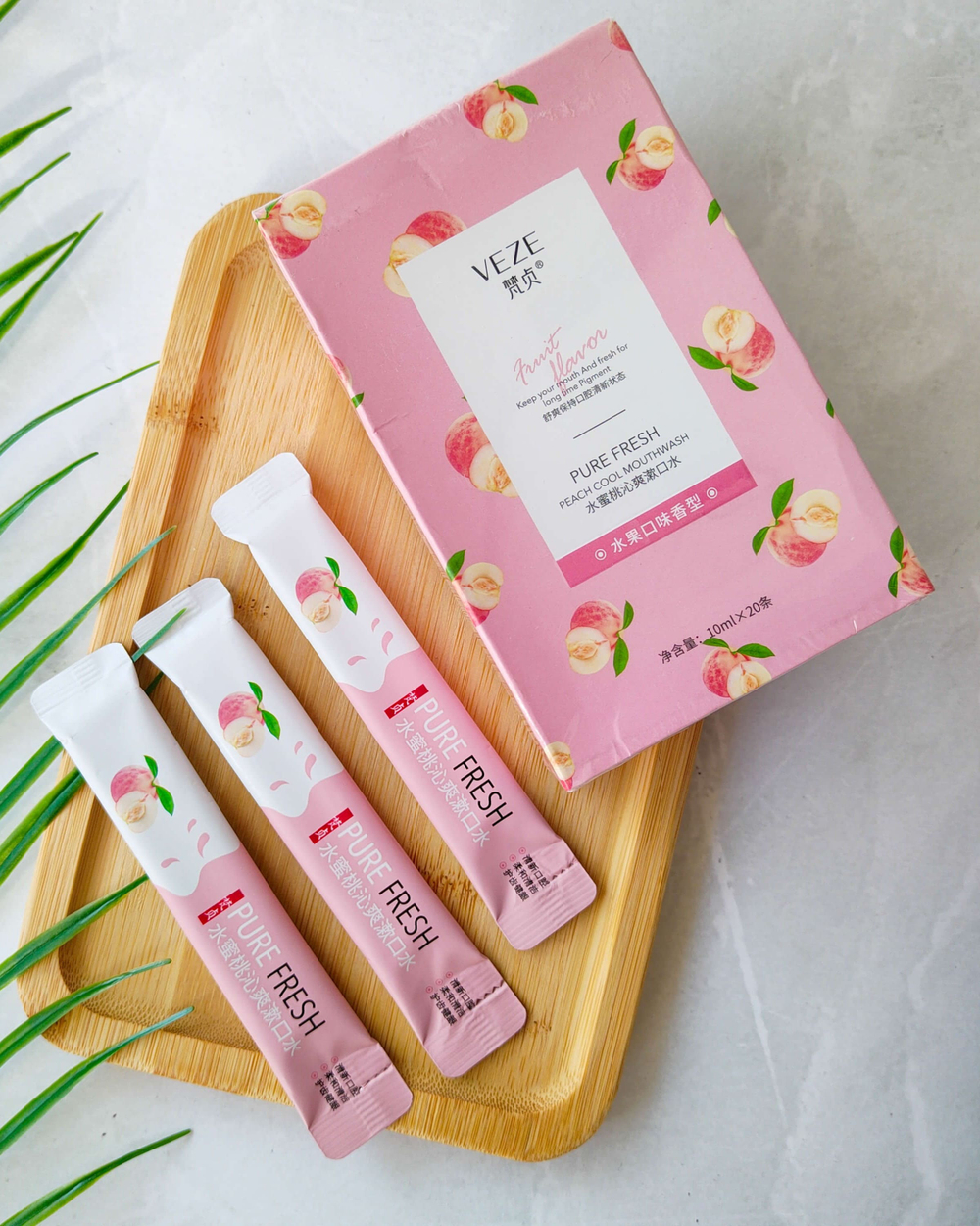 Ополаскиватель для полости рта с персиком, 10мл