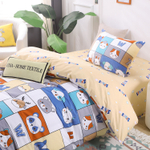 Комплект постельного белья на резинке Сатин Люкс KIDS 100% хлопок CDKR039