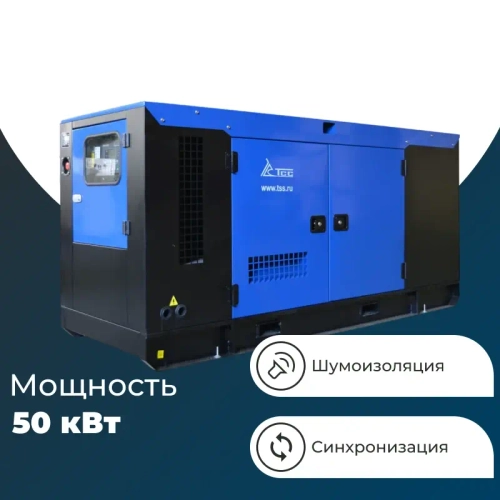 ТСС АД-50С-Т400-1РКМ11 промышленный генератор в шумозащитном кожухе 038475