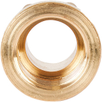 Переход с внутренней резьбы на наружную под ключ STOUT SFT 0072 - 1/2" x 1/2" (латунь без покрытия)
