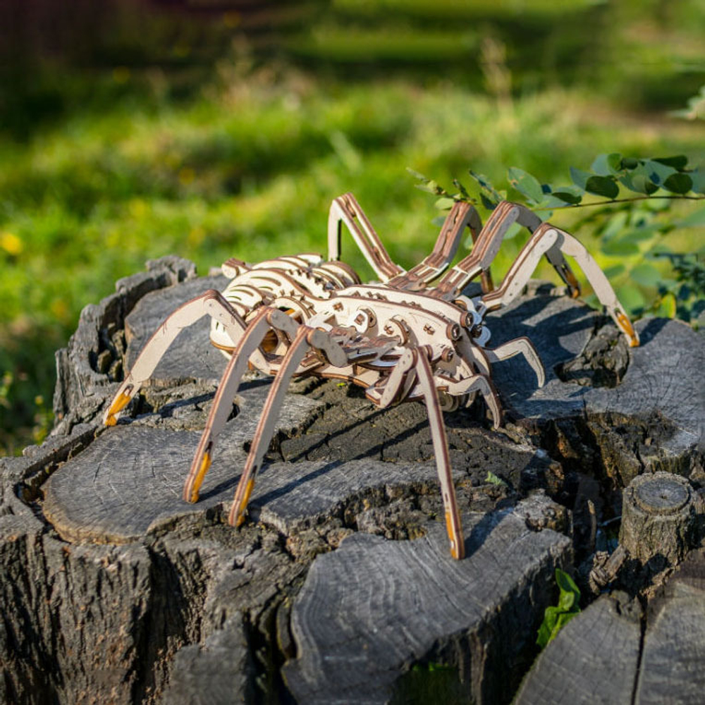 Сборная деревянная модель «Механический паук (Spider)» (EWA)