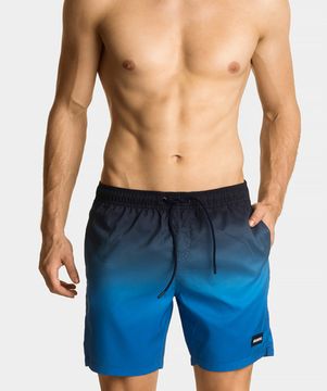 Пляжные шорты ATLANTIC KMB-203 голубой