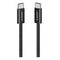 Кабель Anker Dirt-Resistant USB-C to USB-C Cable 240W 1.8 м (A8060H12) Black