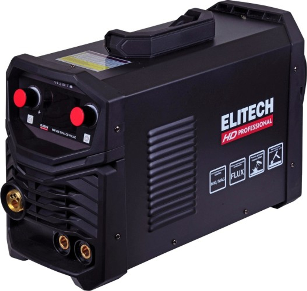 Сварочный полуавтомат ELITECH WM 200 SYN LCD PULSE HD 204473