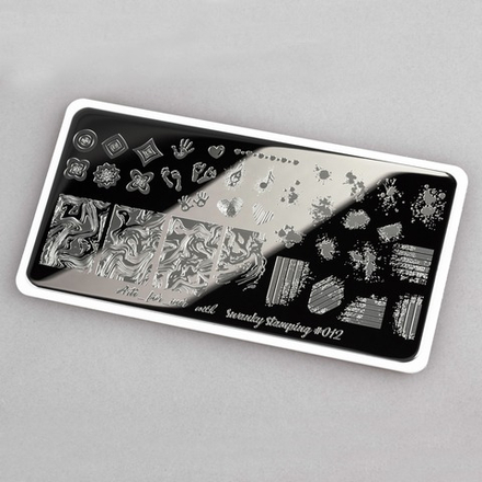 Swanky Stamping Пластина для стемпинга Arti for you with Swanky Stamping 012