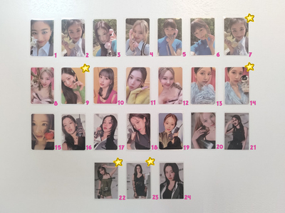 Фотокарты TWICE - BETWEEN 1&2 (альбомные)