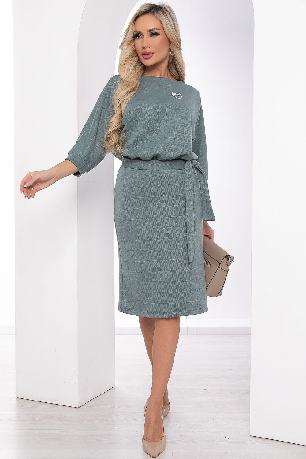 Платье "Легкое настроение" (мята) П8449 LT Collection (Акция)