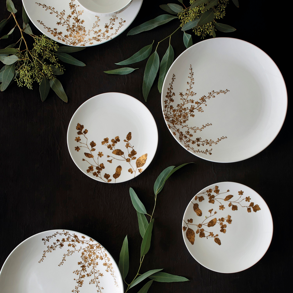 Wedgwood Обеденная тарелка Vera Wang Jardin 27 см