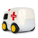 Музыкальная игрушка "Машина скорой помощи" белая, свет/звук SL-04198