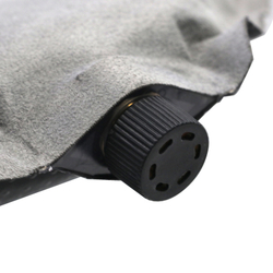 Коврик самонадувающийся СЛЕДОПЫТ, двухместный, 187x130x5 cм, премиум, серый