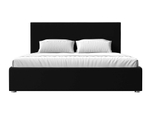 Кровать интерьерная Кариба 160, Черный, Экокожа, 27862
