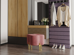 Пуф Кантри Модель 053 Ультра Коралл