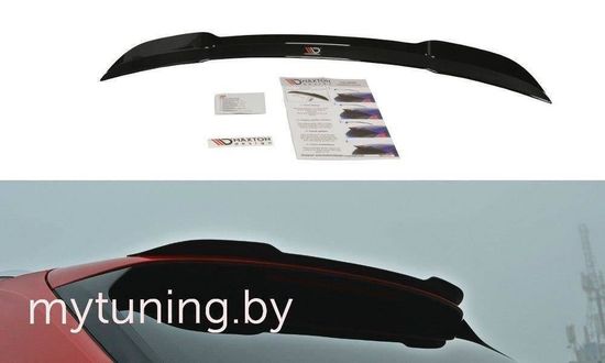 Сплиттер спойлера задней двери V.1 для AUDI S4 / A4 B9 Avant S-Line (15-...)