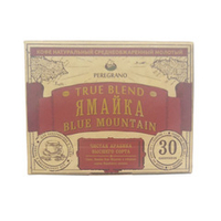Молотый кофе мелкого помола Peregrano True Blend Jamaica Blue Mountain 30шт